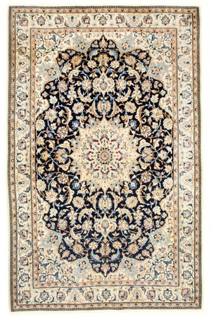 Persisk tæppe - Nain - Royal - 236 x 147 cm - mørkeblå