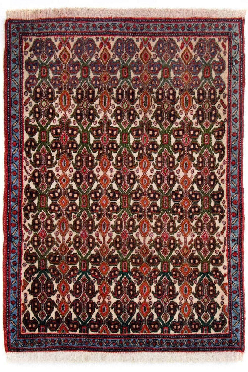 Persisk tæppe - Classic - 98 x 74 cm - blå