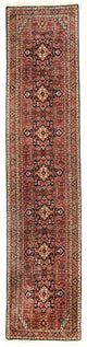 Bidjar - Takab Tæppe 397x89cm - Persisk tæppe