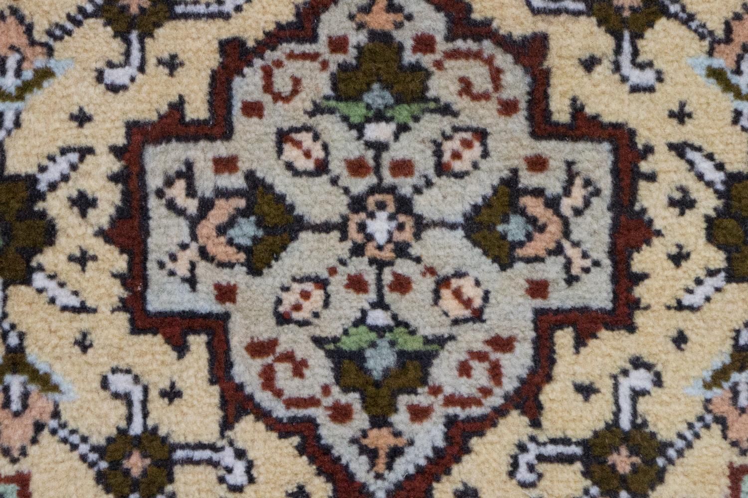 Persisk tæppe - Tabriz - 87 x 62 cm - beige
