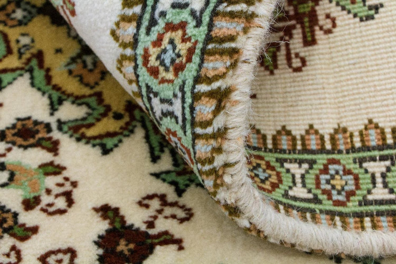 Persisk tæppe - Tabriz - 87 x 62 cm - beige