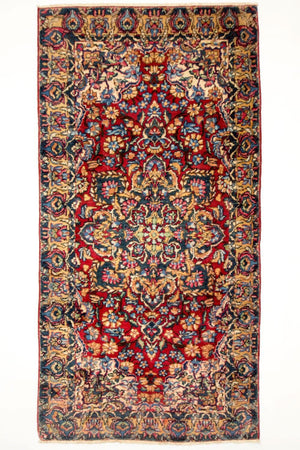 Persisk tæppe - Classic - 175 x 93 cm - flerfarvet