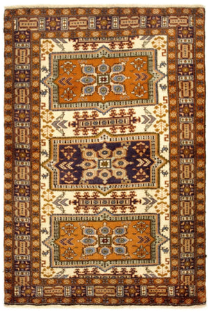 Persisk tæppe - Nomadisk - 154 x 93 cm - beige