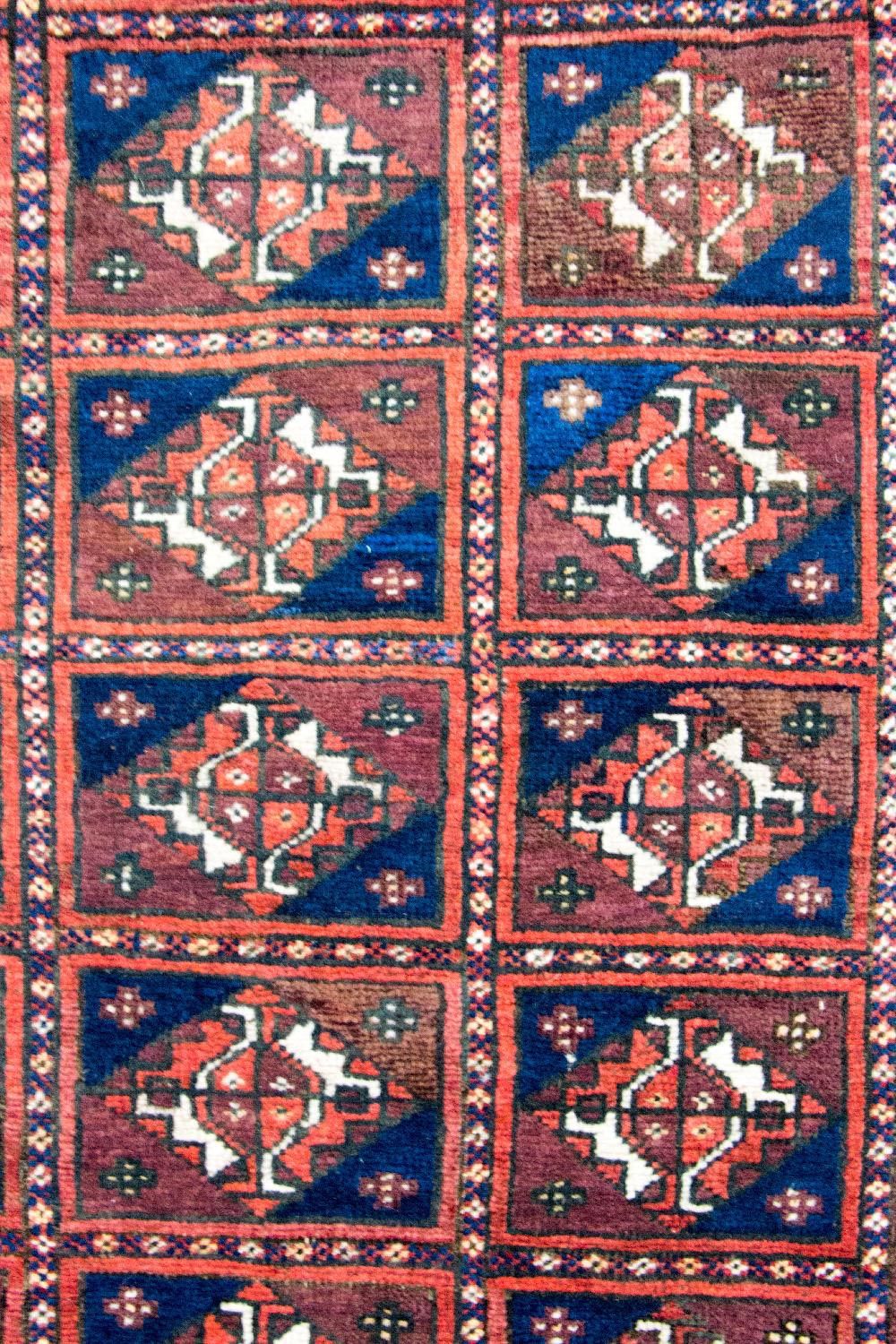 Afghansk tæppe - Bukhara - 164 x 105 cm - blå