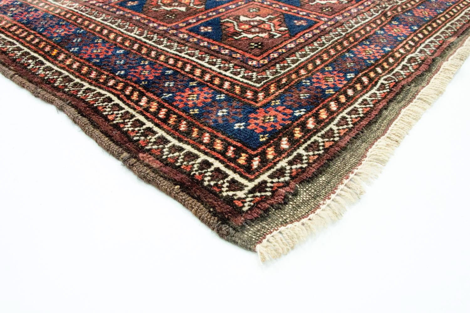 Afghansk tæppe - Bukhara - 164 x 105 cm - blå