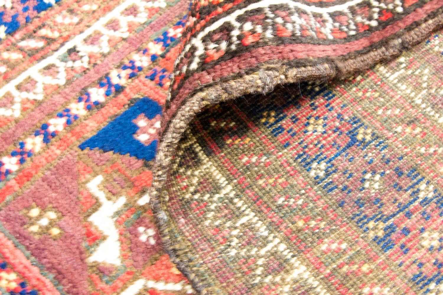 Afghansk tæppe - Bukhara - 164 x 105 cm - blå
