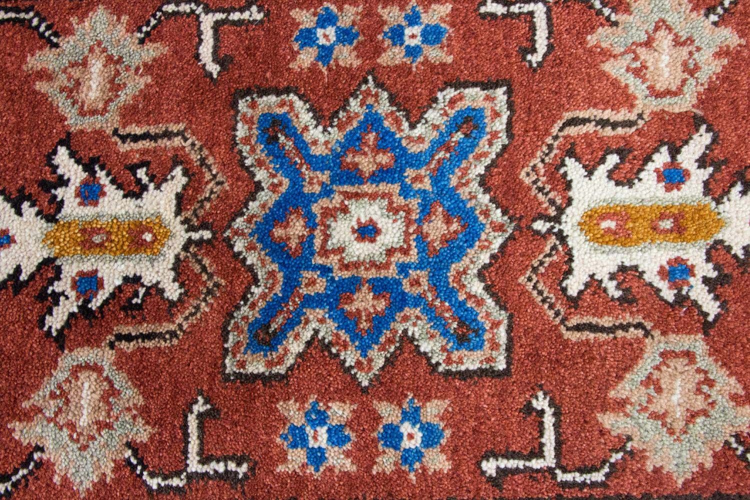 Orientalsk tæppe - 120 x 64 cm - rust