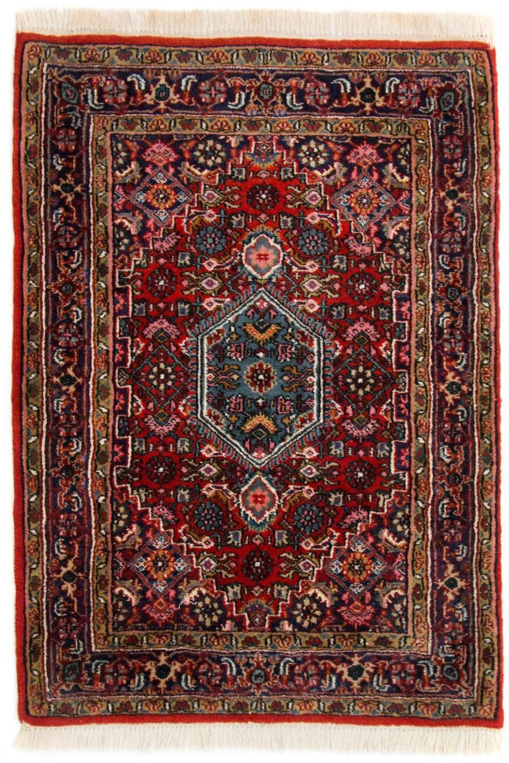 Orientalsk tæppe - 100 x 70 cm - rød