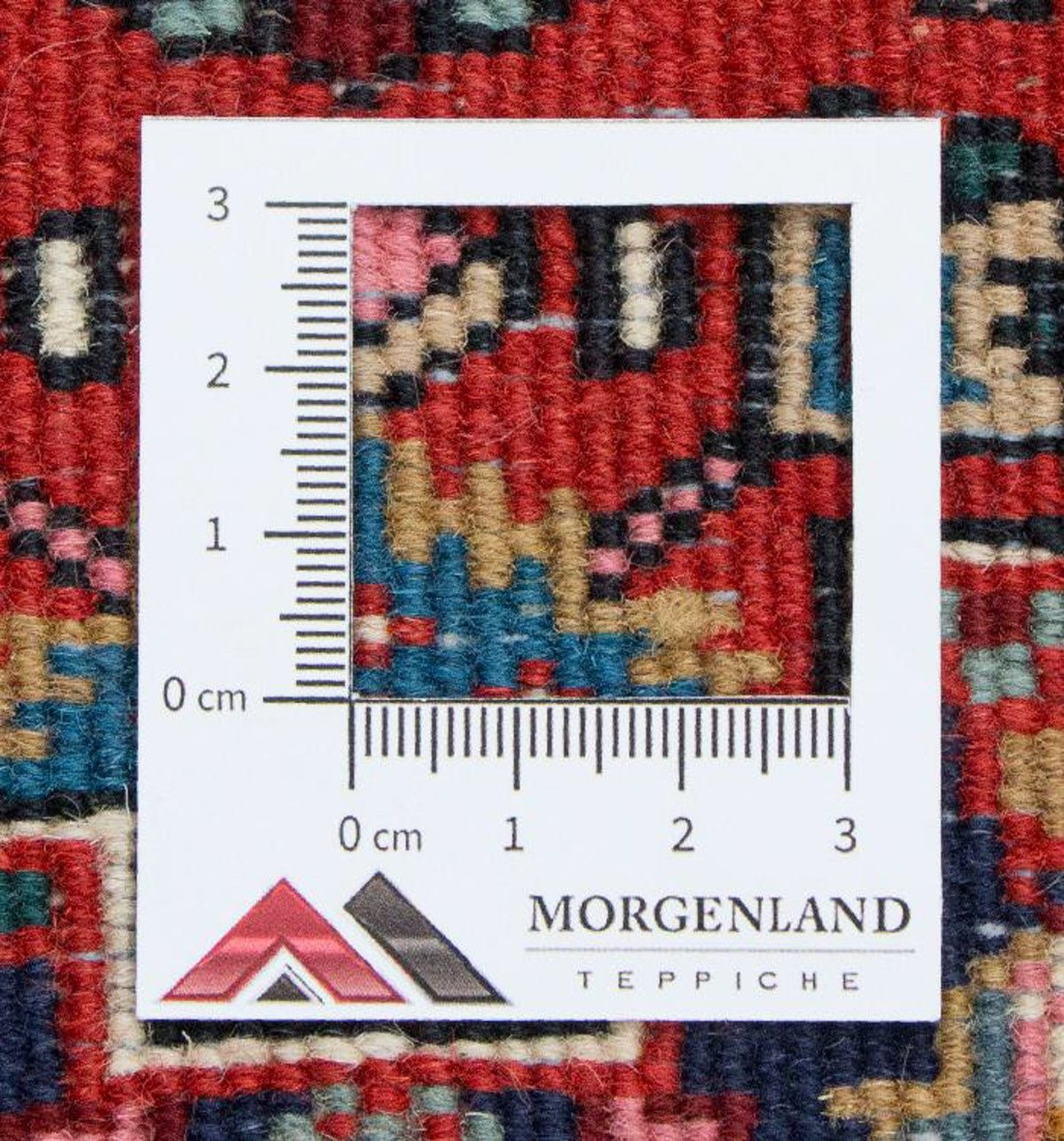 Orientalsk tæppe - 100 x 70 cm - rød