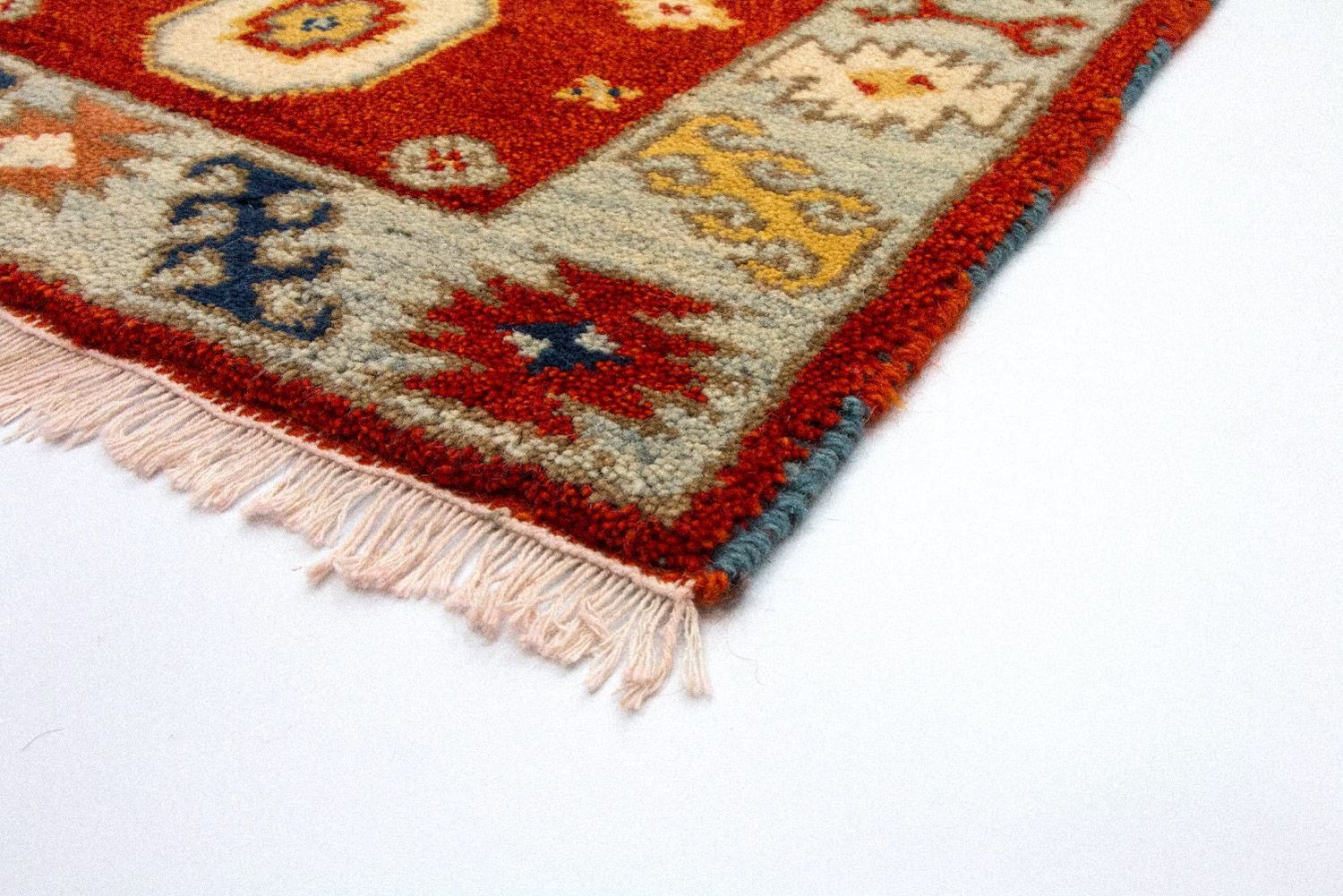 Orientalsk tæppe - 125 x 64 cm - rød