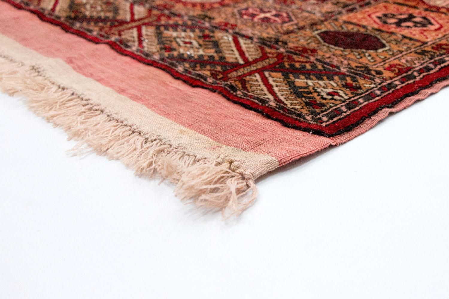 Afghansk tæppe - Bukhara - 156 x 122 cm - laks