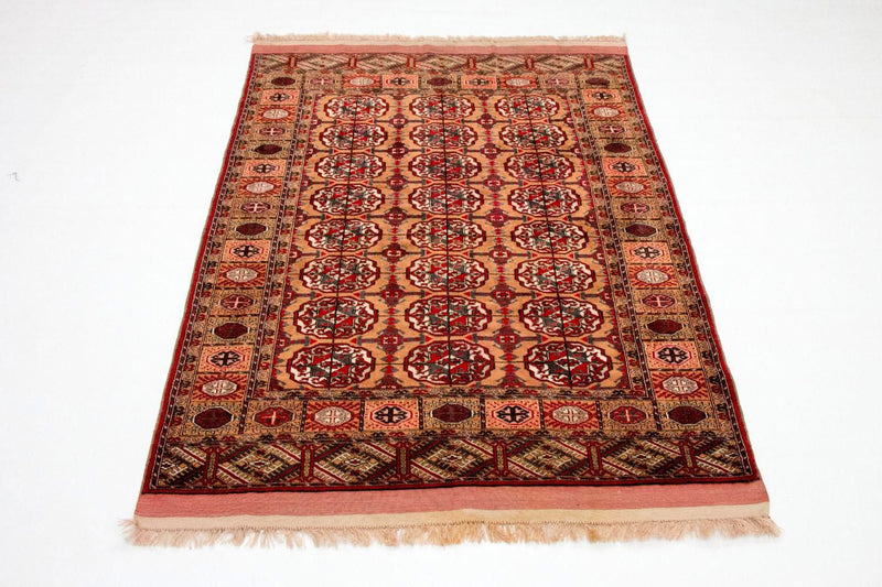 Afghansk tæppe - Bukhara - 156 x 122 cm - laks
