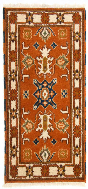 Orientalsk tæppe - 126 x 62 cm - rust