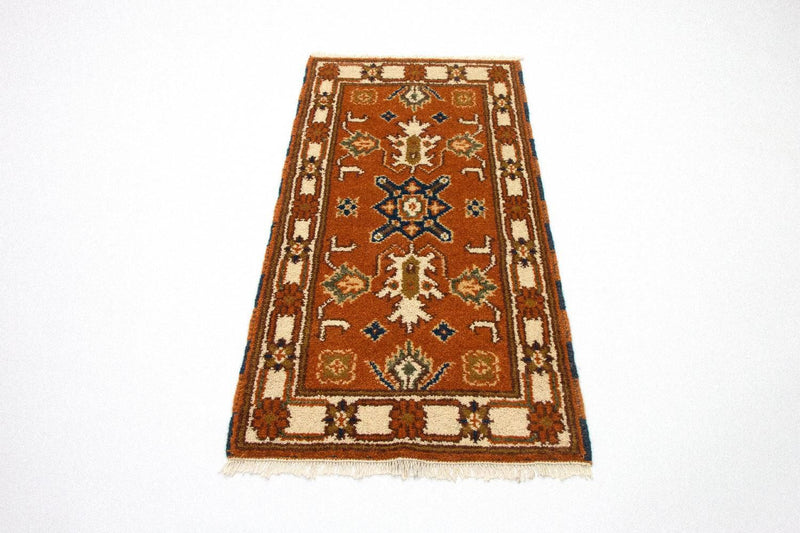 Orientalsk tæppe - 126 x 62 cm - rust
