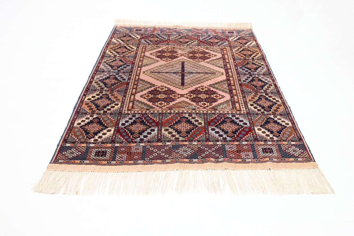 Afghansk tæppe - 140 x 120 cm - pink