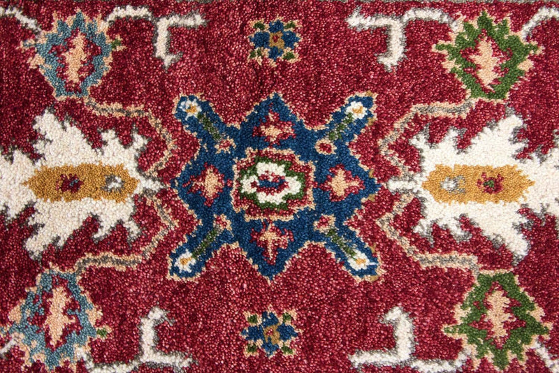 Orientalsk tæppe - 124 x 67 cm - rød