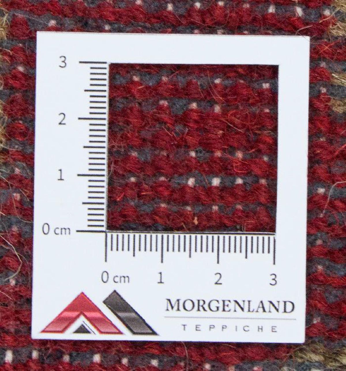 Orientalsk tæppe - 117 x 64 cm - rød