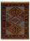 Afghansk tæppe - 148 x 118 cm - brun