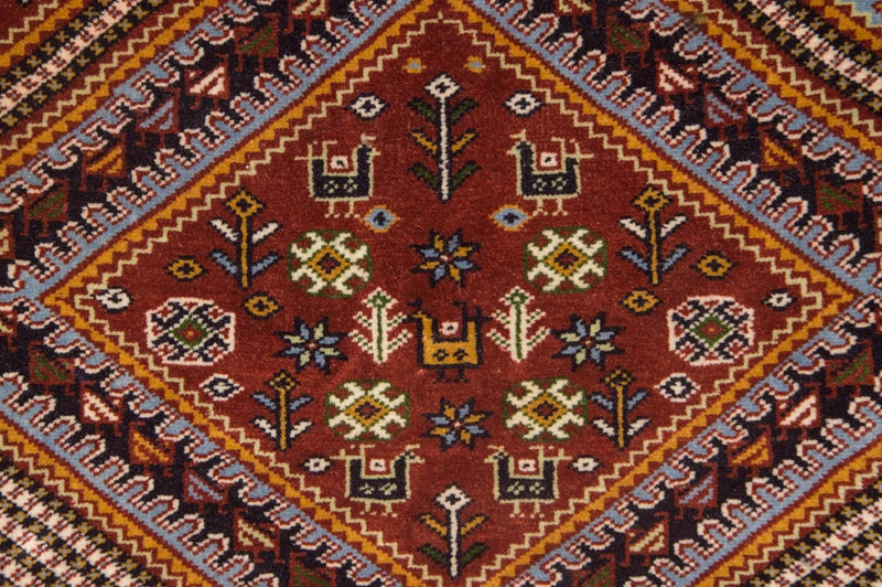 Afghansk tæppe - 148 x 118 cm - brun
