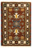 Orientalsk tæppe - 92 x 61 cm - brun