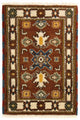 Orientalsk tæppe 61x92cm - brun