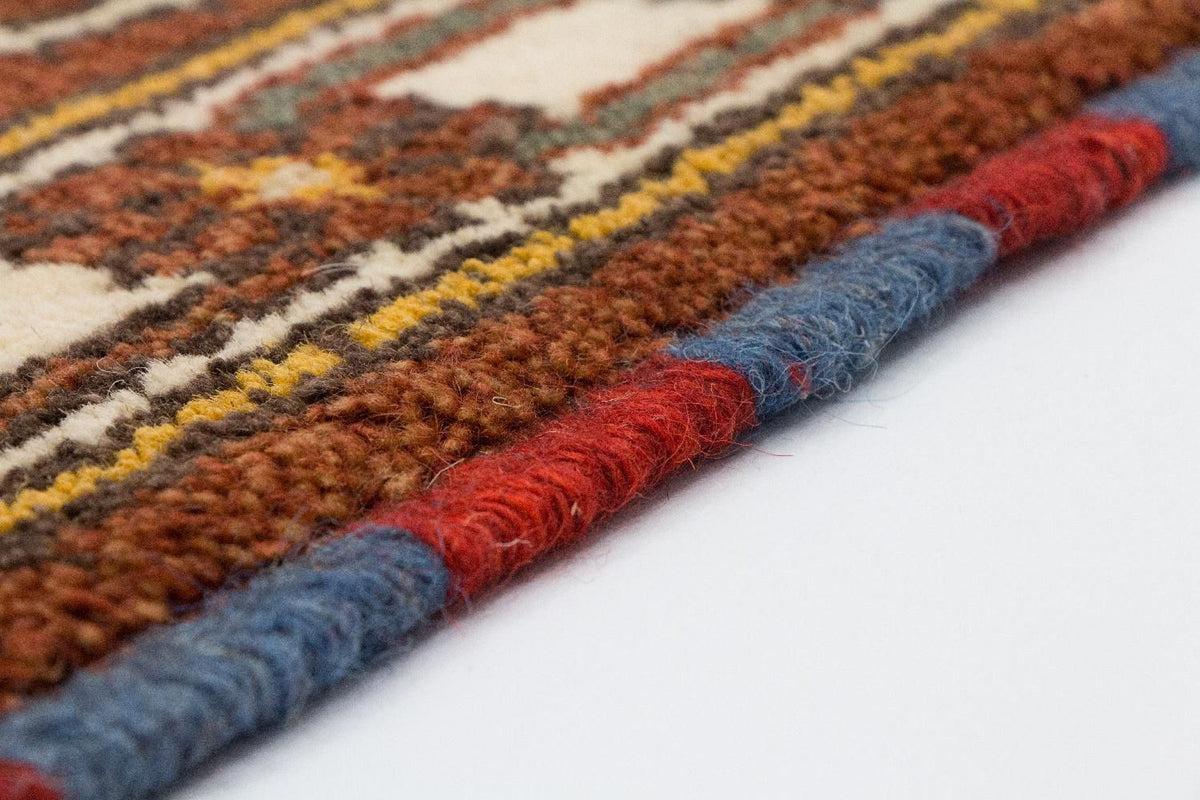 Orientalsk tæppe - 92 x 61 cm - brun