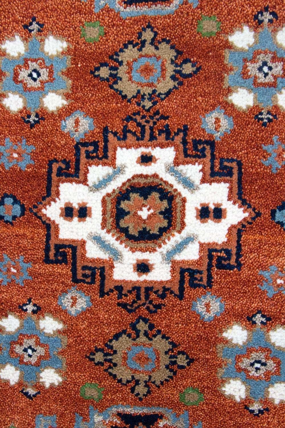 Orientalsk tæppe - 115 x 64 cm - rust