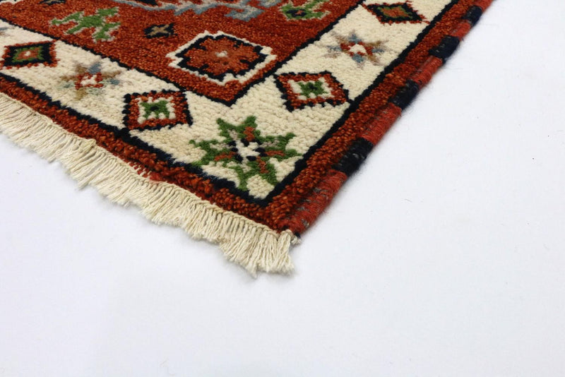 Orientalsk tæppe - 115 x 64 cm - rust