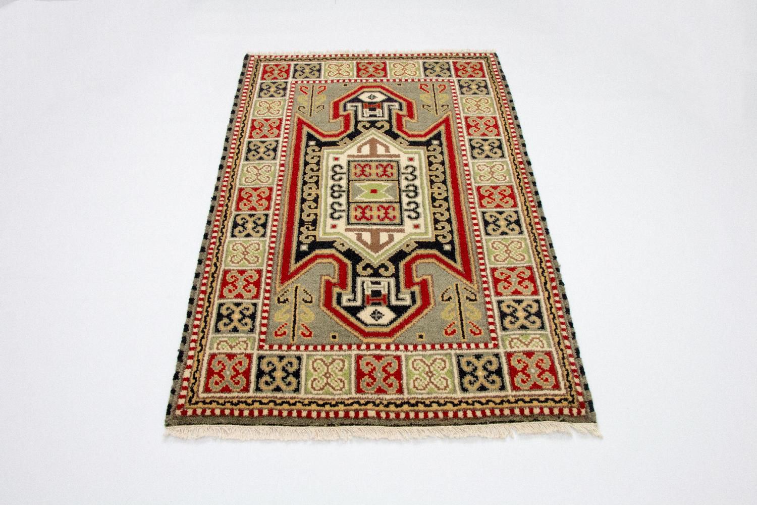 Orientalsk tæppe - 152 x 96 cm - lysegrøn