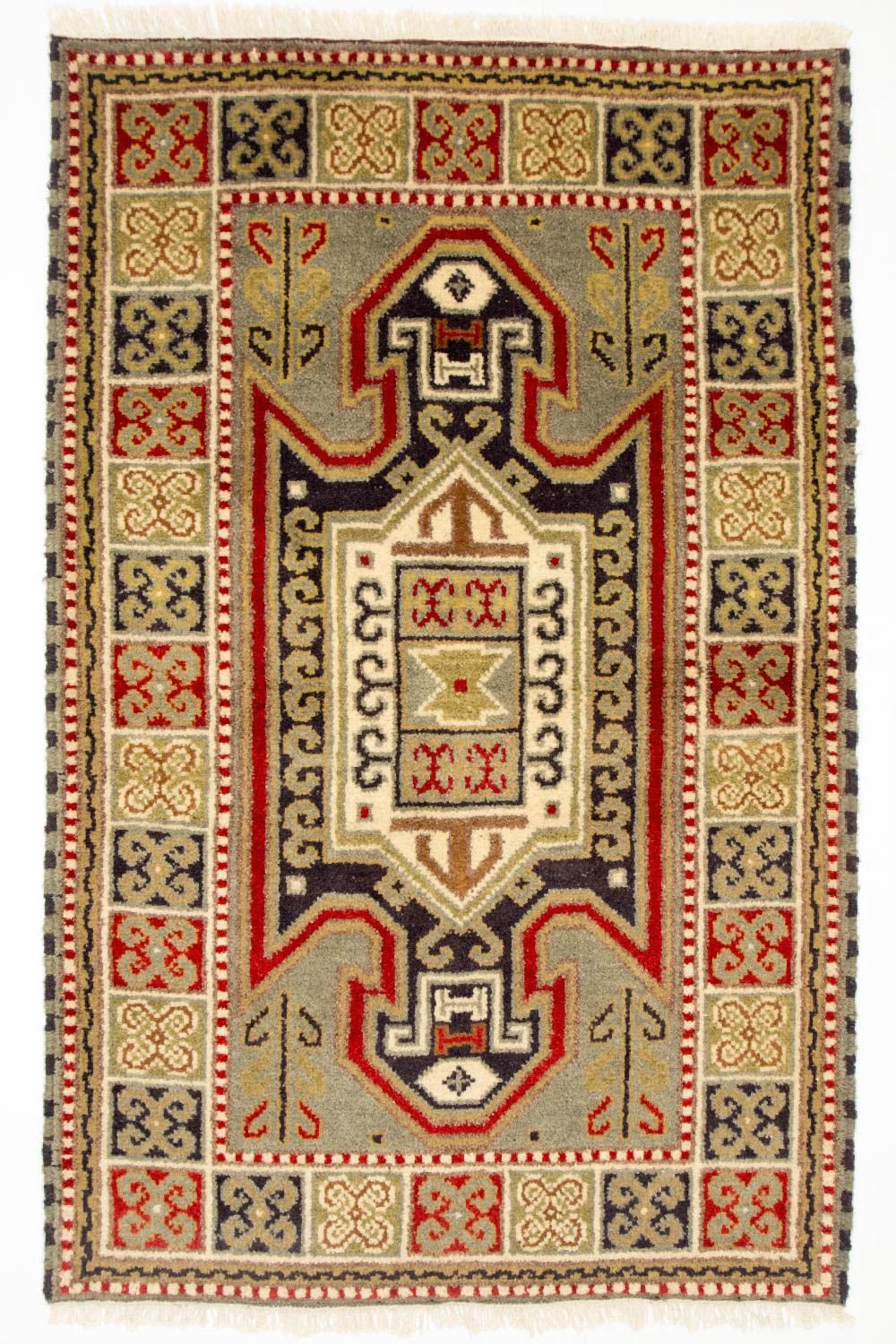 Orientalsk tæppe - 153 x 96 cm - lysegrøn