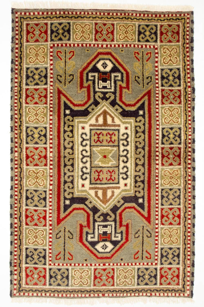 Orientalsk tæppe - 153 x 96 cm - lysegrøn