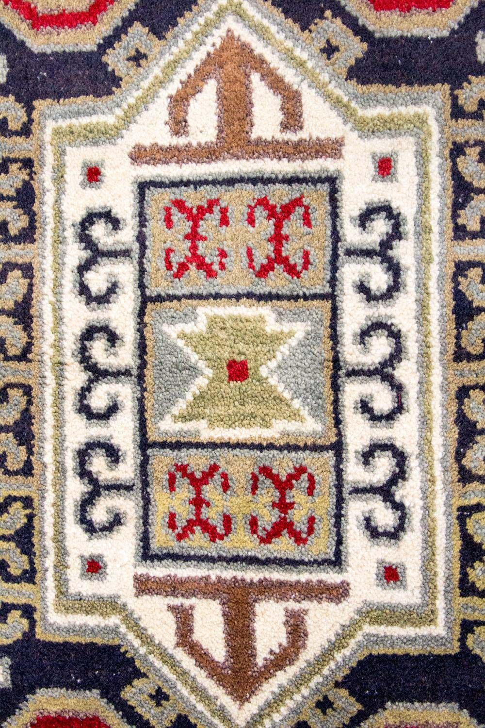 Orientalsk tæppe - 153 x 96 cm - lysegrøn