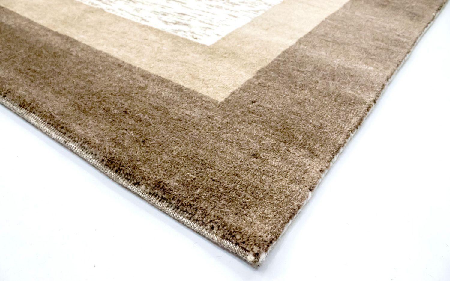 Gabbeh Tæppe - Loribaft Persisk - 207 x 141 cm - beige