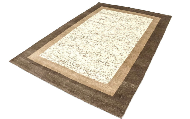 Gabbeh Tæppe - Loribaft Persisk - 207 x 141 cm - beige
