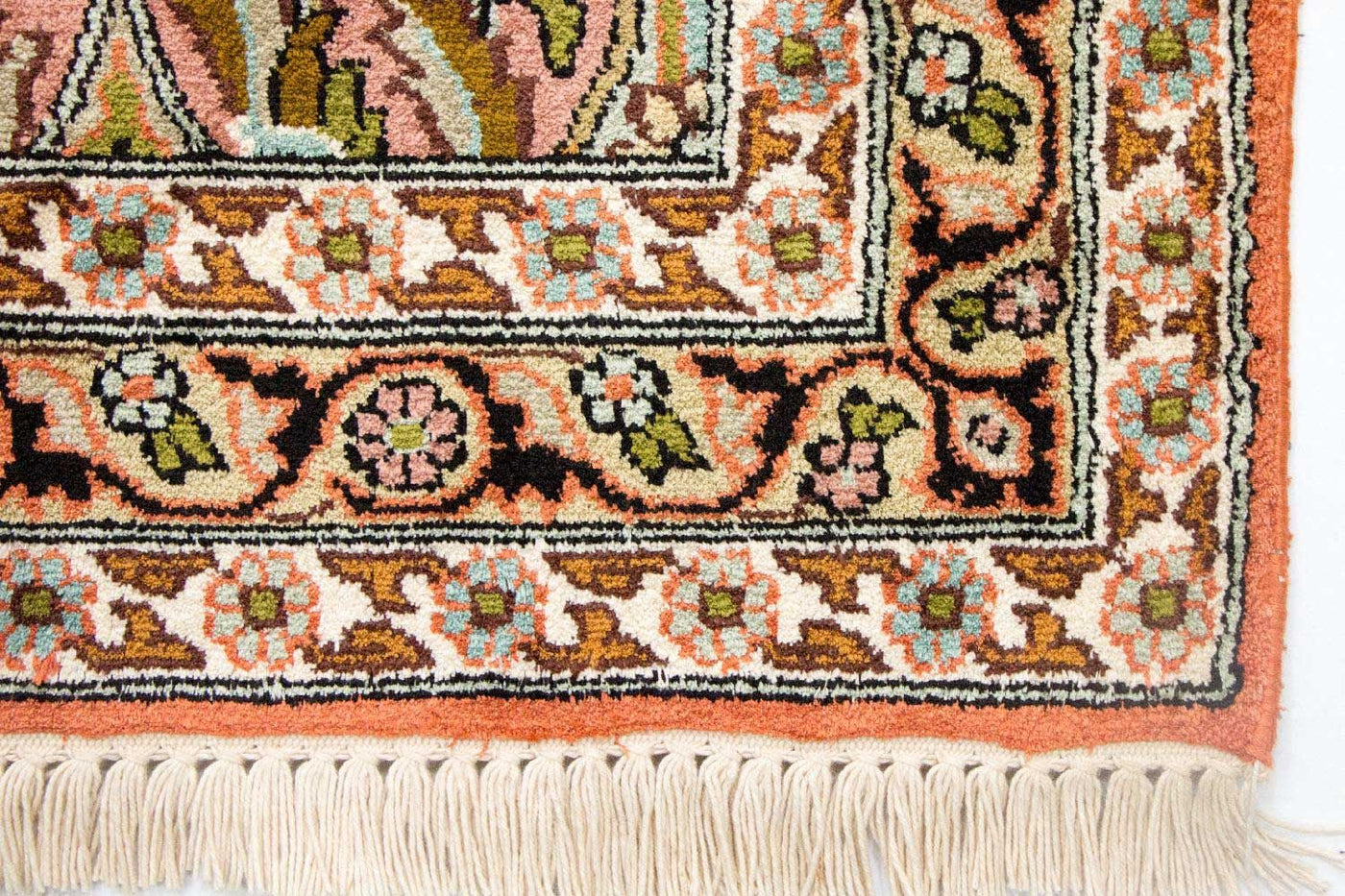 Kashmirsilke Tæppe 313x82cm - Orientalsk tæppe