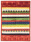 Gabbeh Tæppe - Loribaft Persisk - 241 x 172 cm - farvet