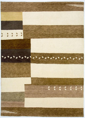 Gabbeh-tæppe - Indus - 240 x 172 cm - flerfarvet