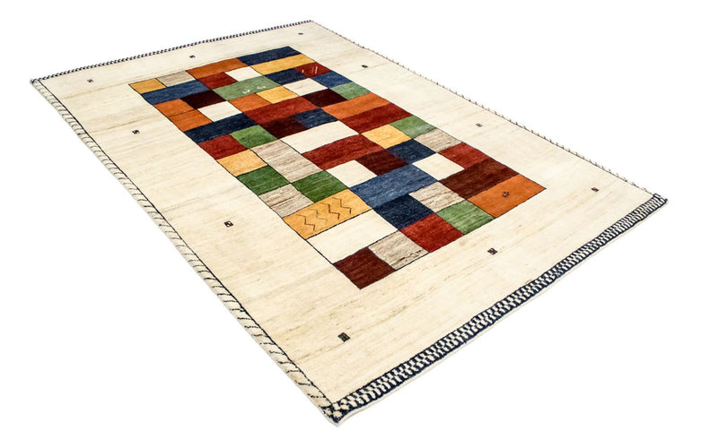 Gabbeh Tæppe - Loribaft Persisk - 249 x 175 cm - farvet