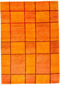 Gabbeh-tæppe - Indus - 239 x 168 cm - orange