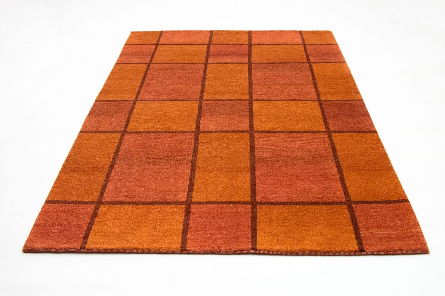 Gabbeh-tæppe - Indus - 239 x 168 cm - orange