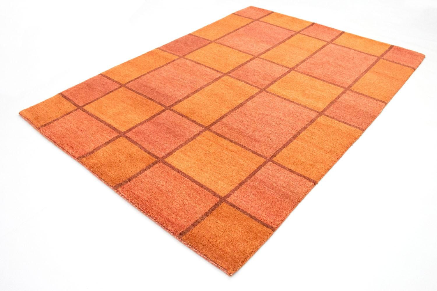 Gabbeh-tæppe - Indus - 239 x 168 cm - orange