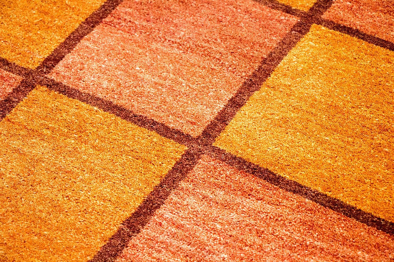 Gabbeh-tæppe - Indus - 239 x 168 cm - orange