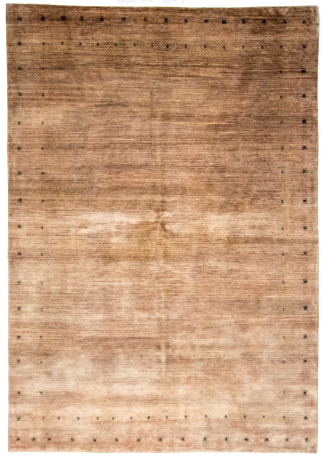Gabbeh Tæppe - Loribaft Persisk - 242 x 167 cm - brun