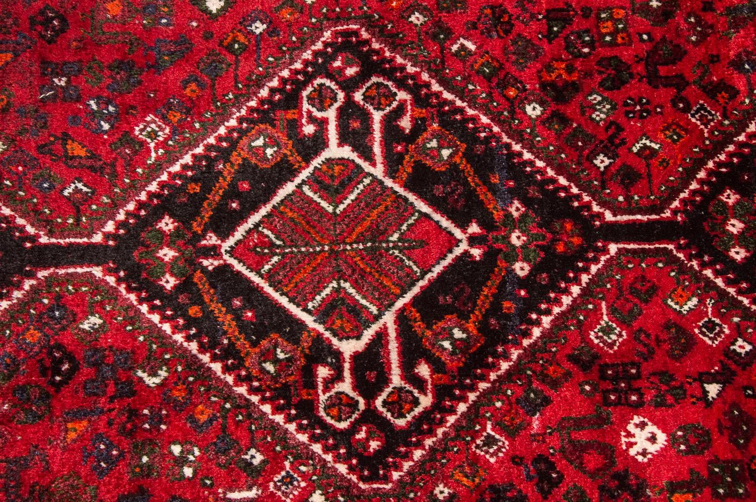 Persisk tæppe - Nomadisk - 304 x 220 cm - rød