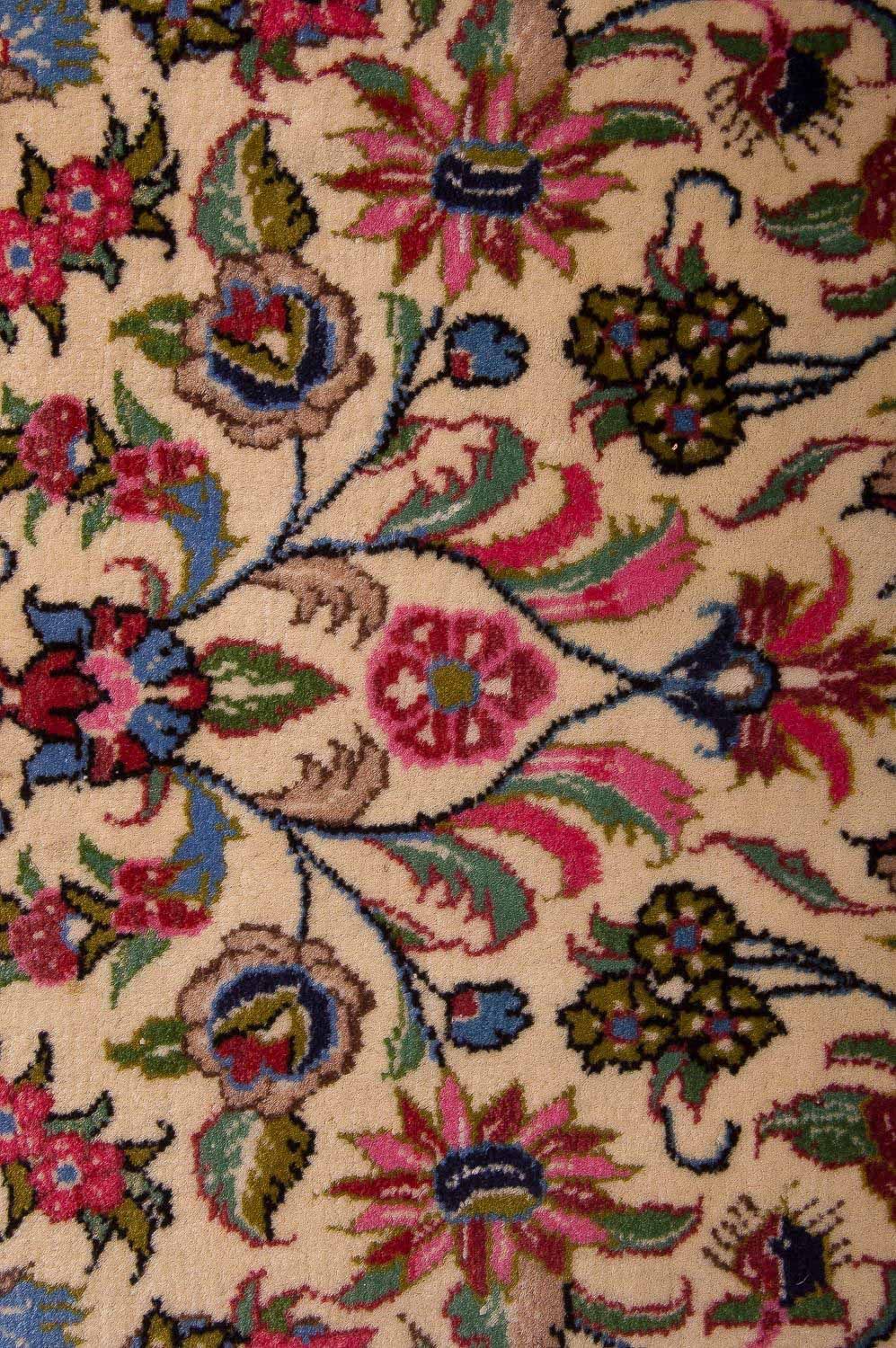 Persisk tæppe - Ghom - 110 x 77 cm - flerfarvet