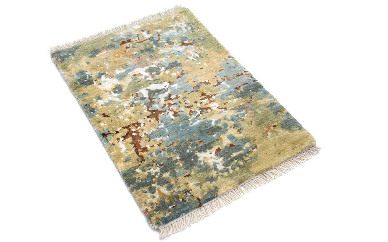 Designer tæppe - 60 x 40 cm - flerfarvet