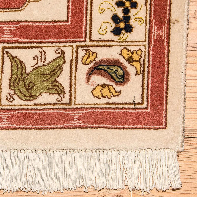 Persisk tæppe - Tabriz - Royal - 109 x 99 cm - flerfarvet