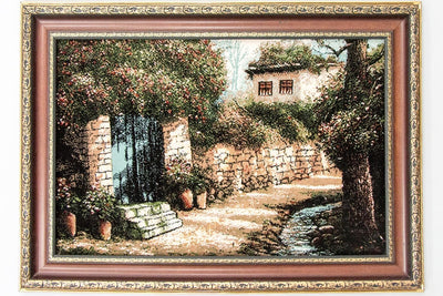 Billede tæppe 60x85cm - Orientalsk tæppe