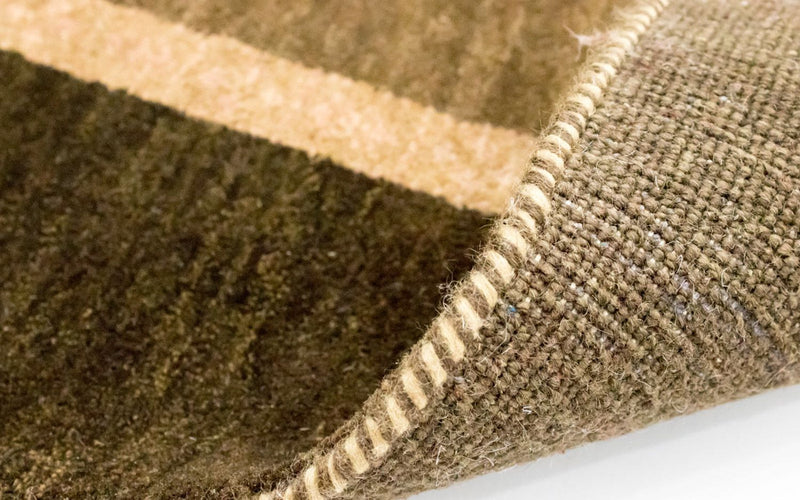 Gabbeh Tæppe - Loribaft Persisk - 253 x 203 cm - brun
