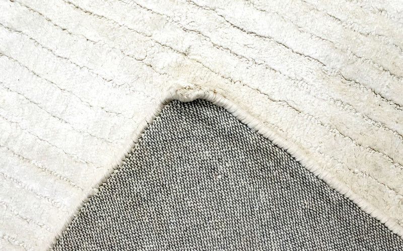 Uldtæppe - 155 x 89 cm - beige
